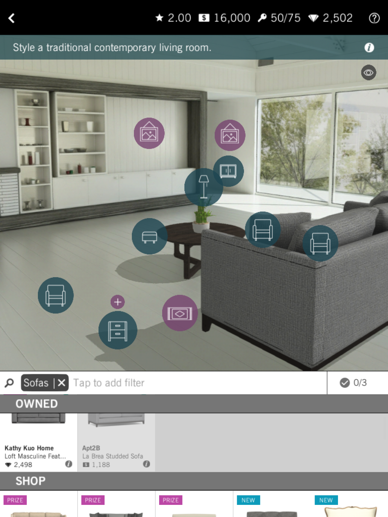 Be an Interior Designer With Design Home App   HGTV's Decorating ...