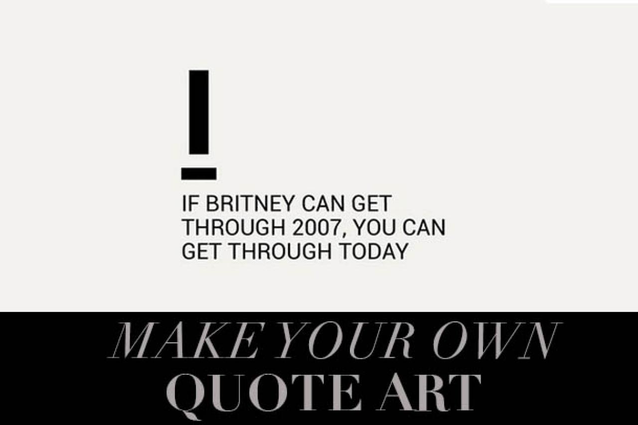 How To Turn Quotes Into Art Hgtvs Decorating Design