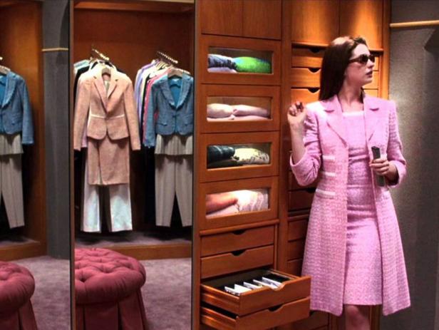 Walk-In Closets From Famous Movies