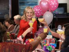 PARKS AND RECREATION -- "Galentine's Day" Episode 617 -- Pictured: Amy Poehler as Leslie Knope -- (Photo by: Danny Feld/NBC/NBCU Photo Bank)