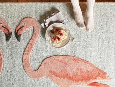 Flamingo Rug Beauty