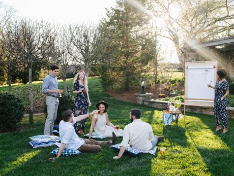 This Outdoor Drawing Board is the Spring Party Staple You Didn't Know You Needed