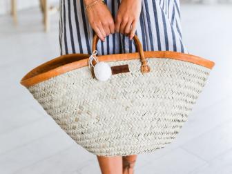 chic beach bag