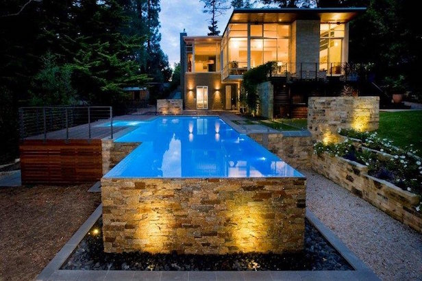 Above Ground Pool Ideas S, Landscaping Rocks Around Above Ground Pools