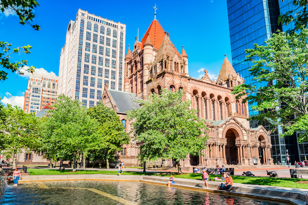 Trinity Church in Boston, MA