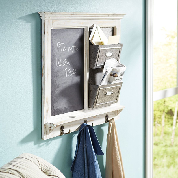 small entryway wall organizer