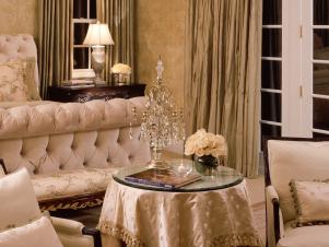 master suite has trendy tone on tone luxury