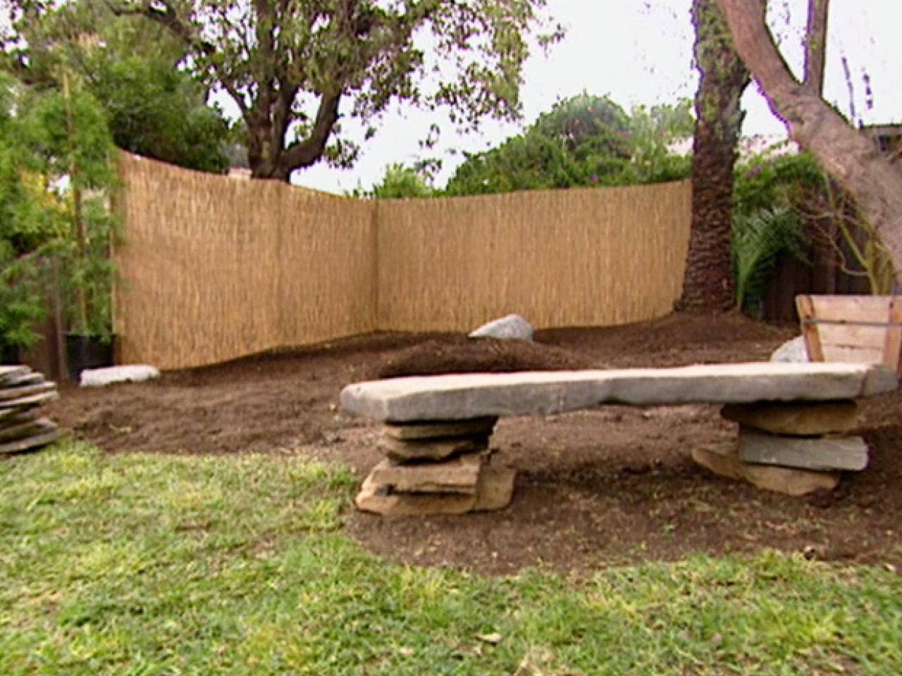 Make zen garden your backyard