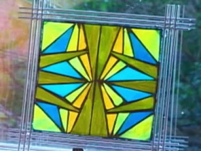 Mosaic stained glass popular material