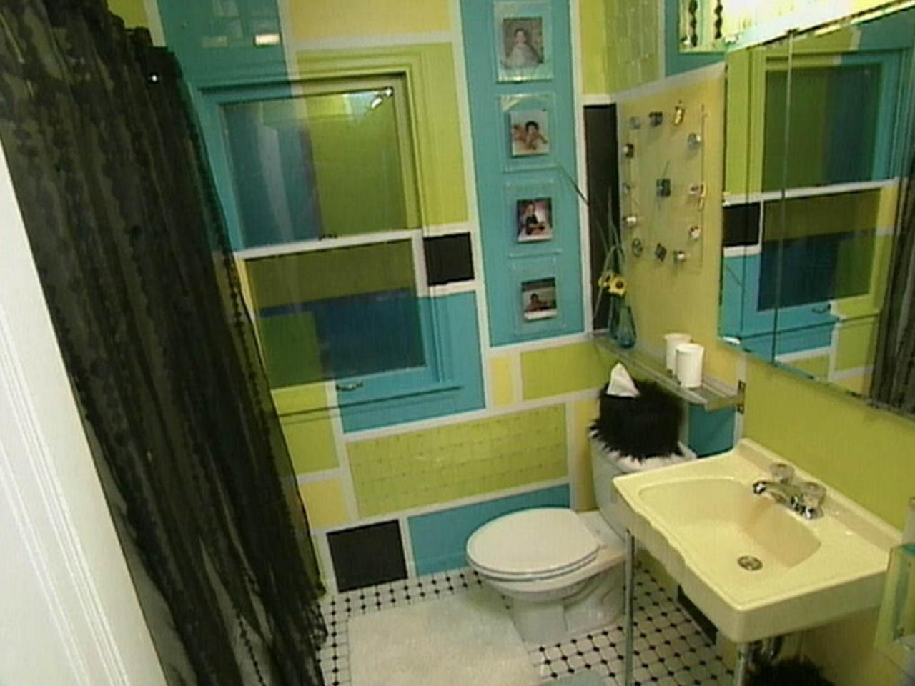 Retro Bathroom Hgtv