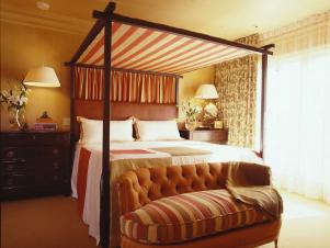 posh bedding inspires master bedroom theme