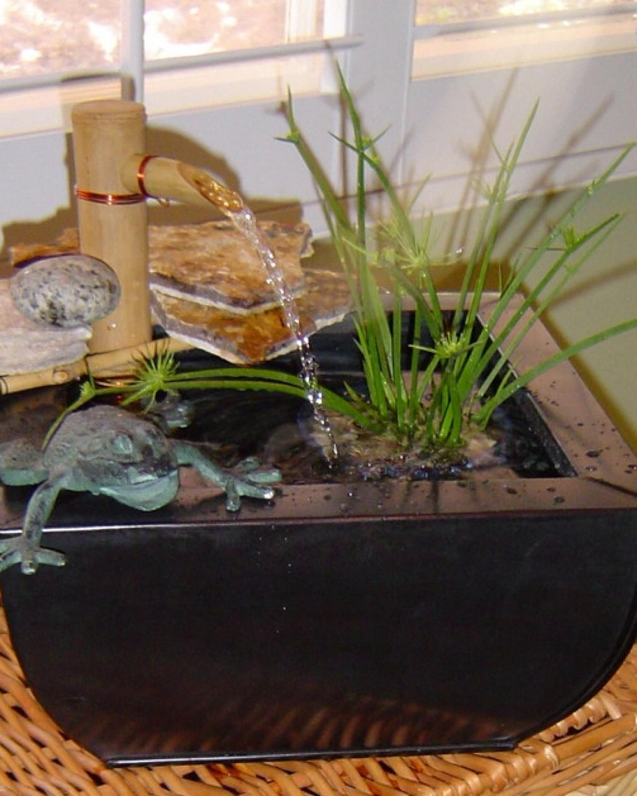 Making A Pond In A Pot HGTV