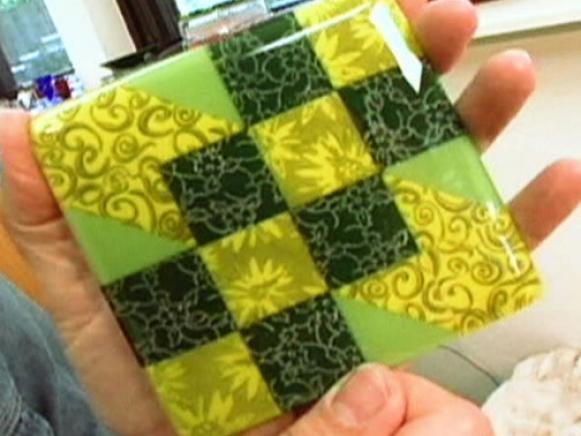 How To Make A Sunny Glass Tile Coaster, Mosaic Tile Coasters