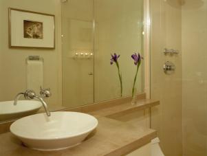 small bathroom designs picture of granite & glass