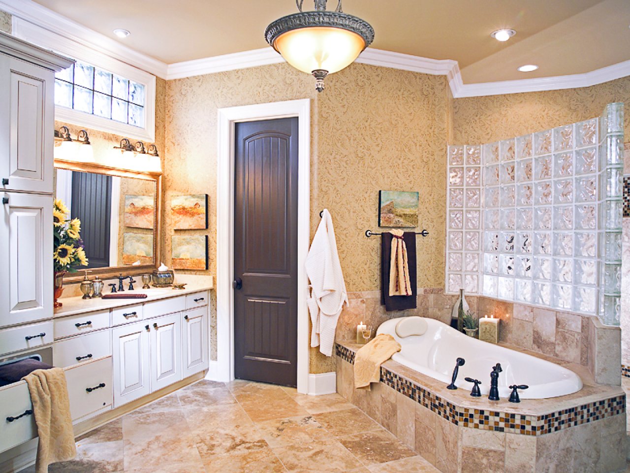 Spanish-Style Bathrooms: Pictures, Ideas & Tips From HGTV | HGTV