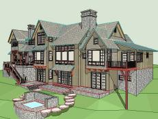 The 2006 Dream Home will be a stunning estate in the Blue Ridge Mountains.
