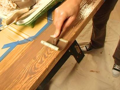 Decorative Paint Technique: Woodgraining Instructions