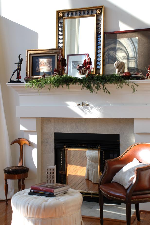 Round Fireplace Mirror: Best Thing To Have Above the Mantle