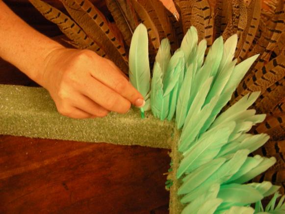 Square_Feather_Wreath_-_Adding_Green_Feathers