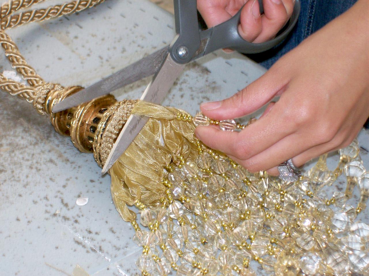 Beading A Chandelier, Crystal Beads Chandelier Chain