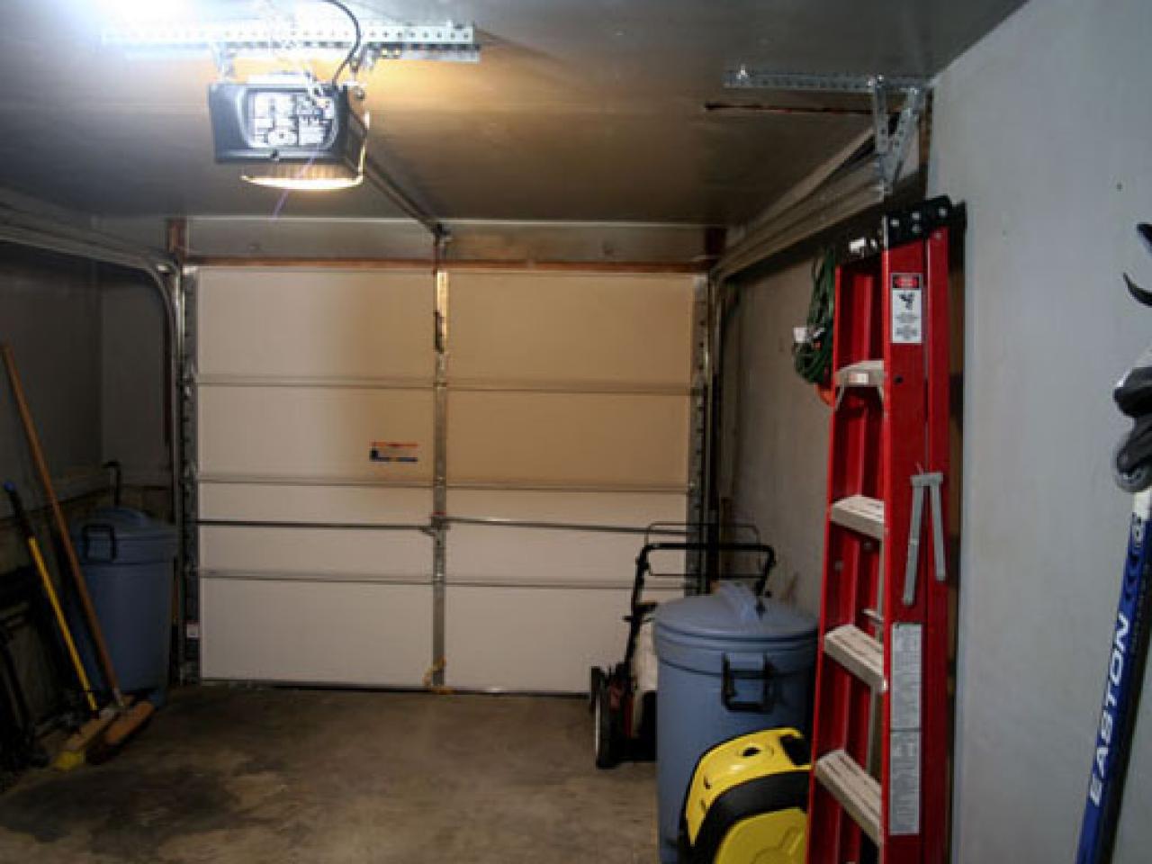 Install Electric Garage Door Opener Hgtv