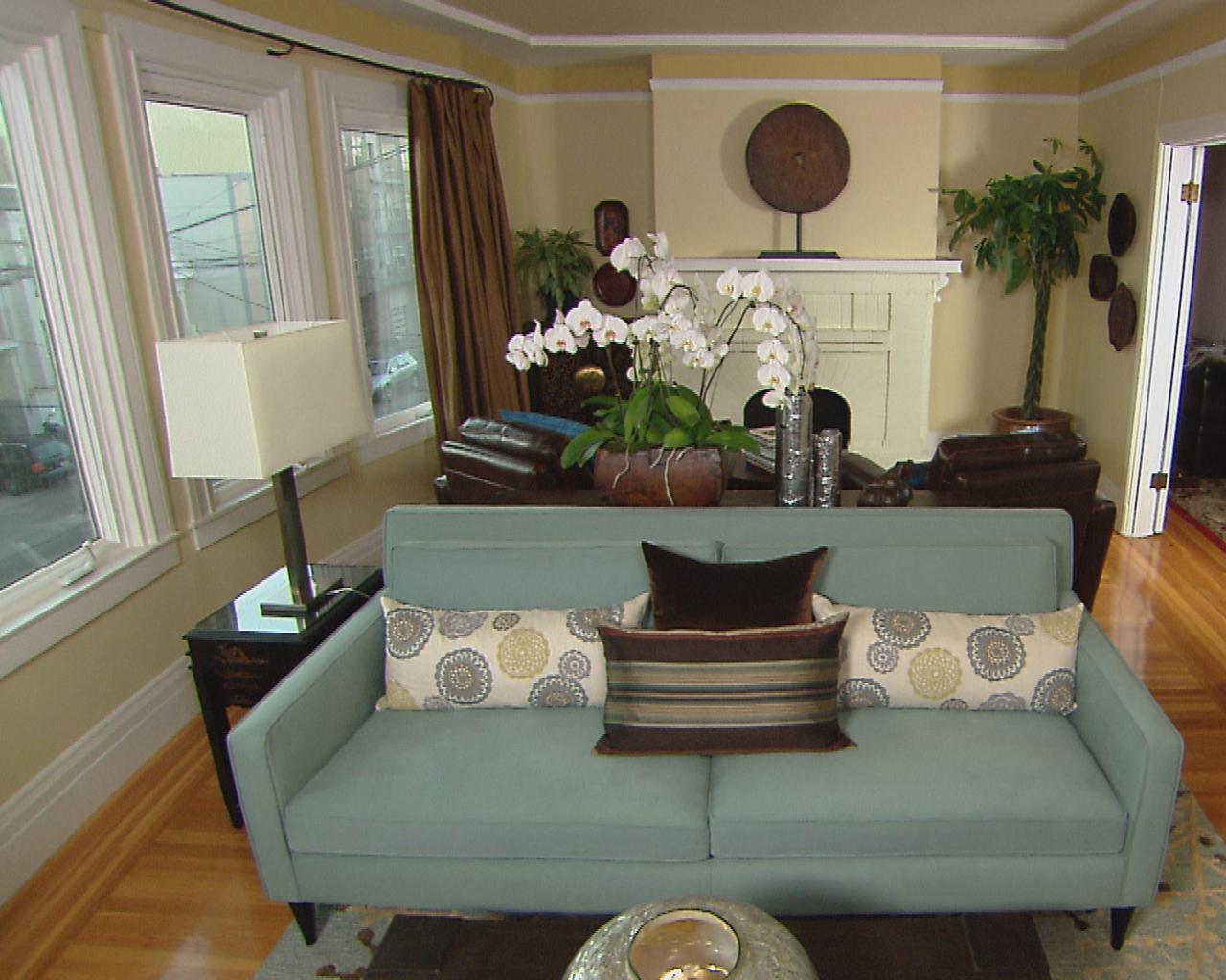 Contemporary Asian Living Room HGTV