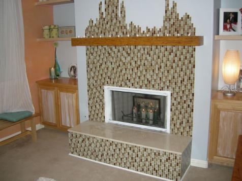 How To: Kirei Board Fireplace Mantel