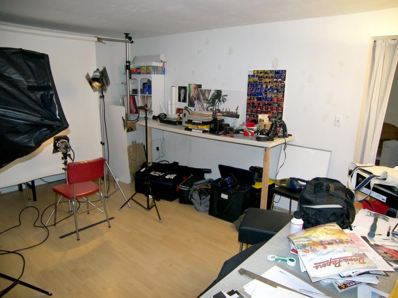 Cluttered Studio Space 