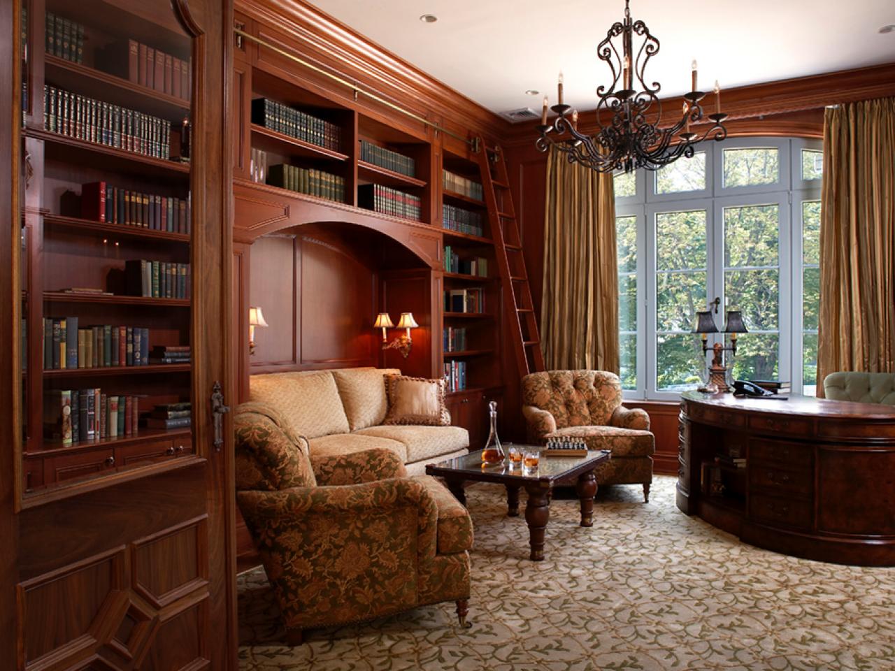 12 Dreamy Home Libraries | Decorating and Design Ideas for Interior ...