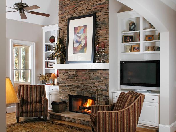 Natural Stone Fireplaces Hgtv