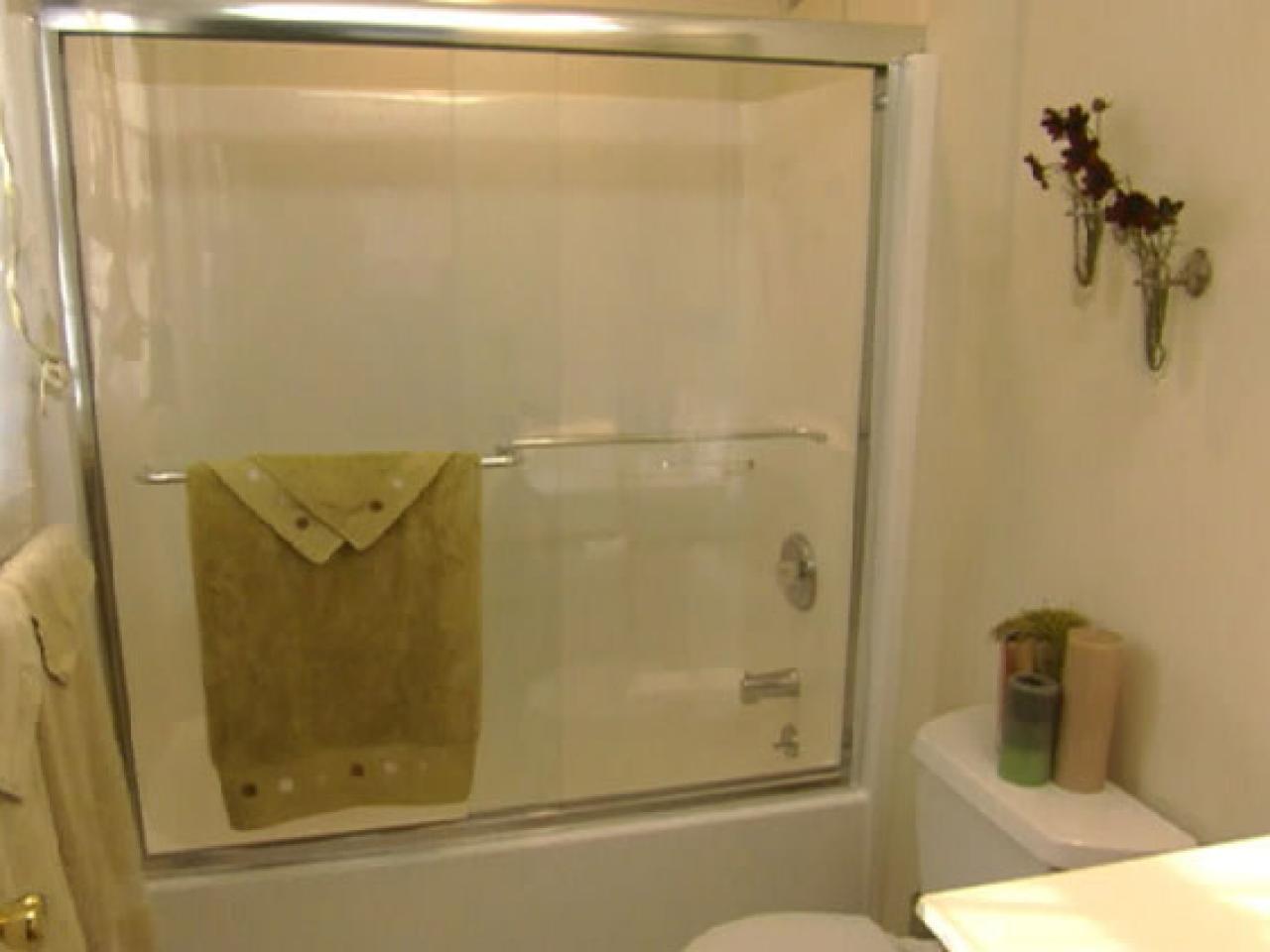 A surprising way to prevent soap scum build-up on glass shower