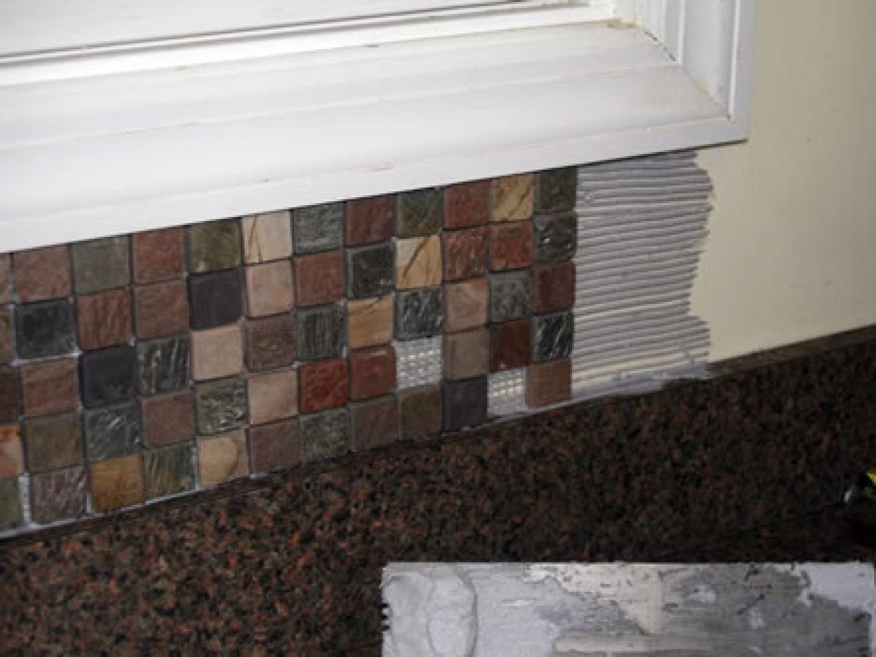 How To Install A Kitchen Tile Backsplash Hgtv