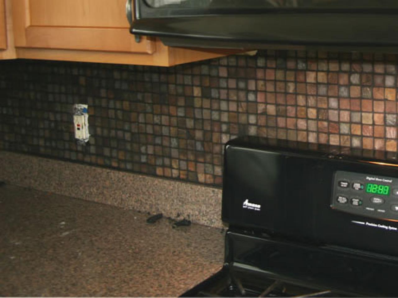 How to Install a Kitchen Tile Backsplash   HGTV
