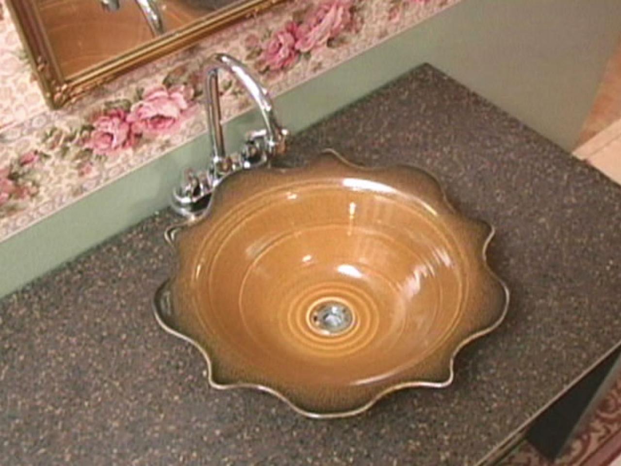 How To Make A Ceramic Sink Hgtv