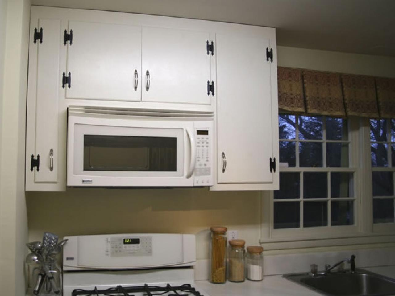 Install Above Range Convection Oven And Cabinet Hgtv