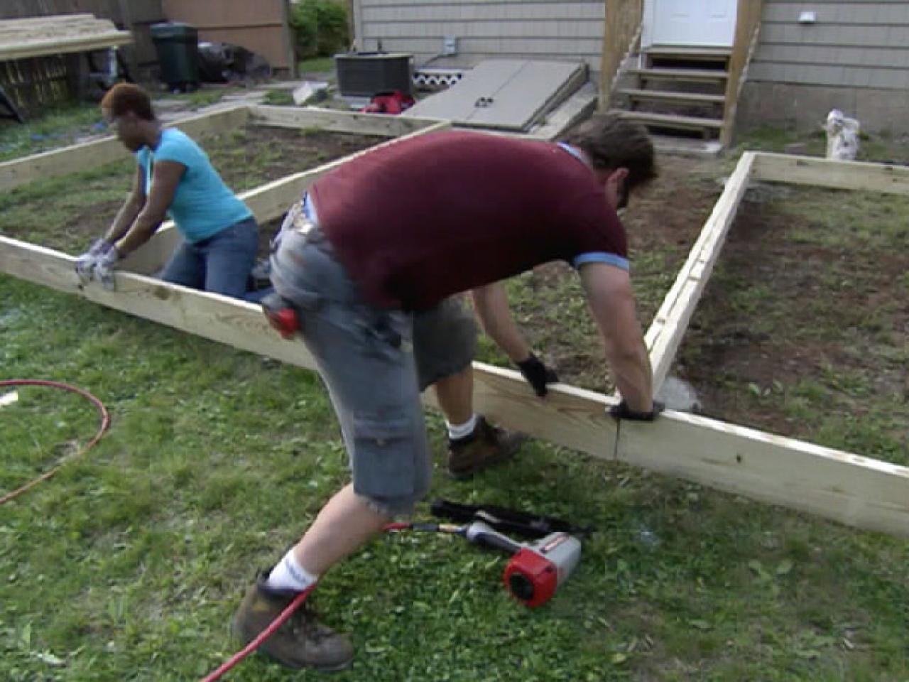 How To Build A Backyard Deck Hgtv