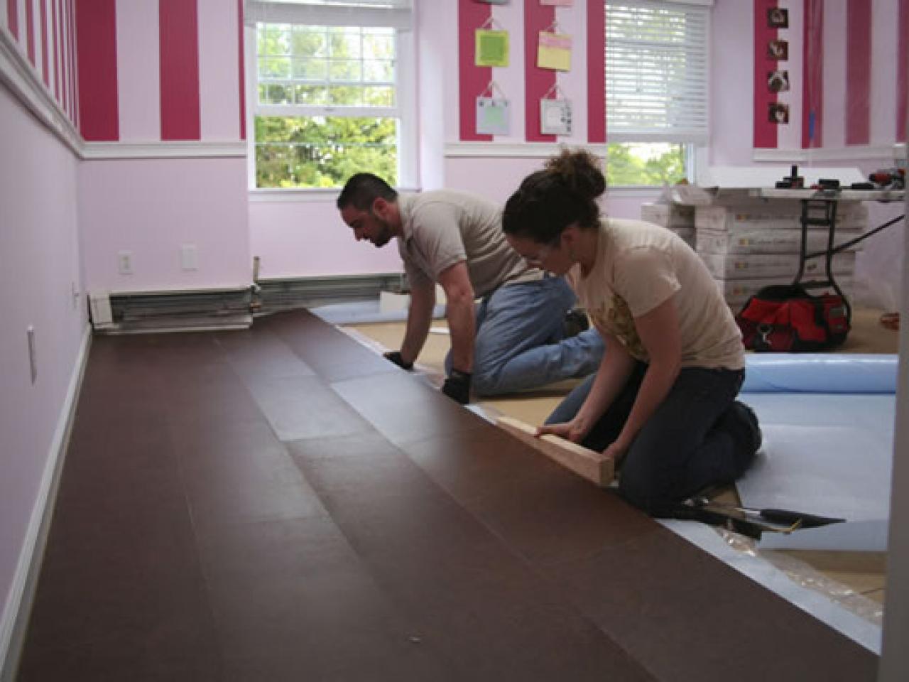 Cork Flooring Installation Hgtv