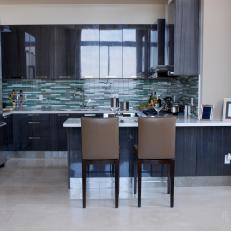 Beautifully Tiled Contemporary Kitchen
