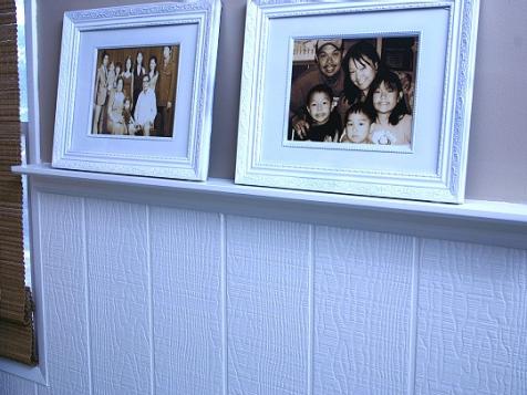 How to Build a Wainscot Picture Rail