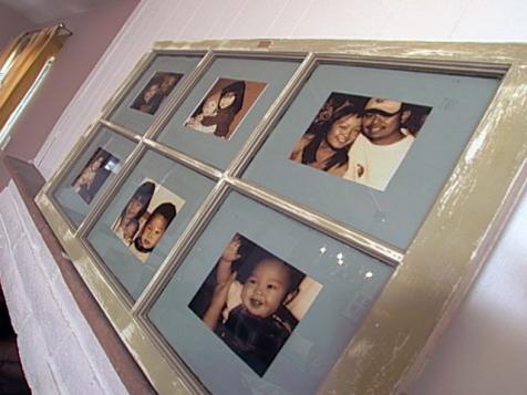 How to Create a Window Frame Photo Collage