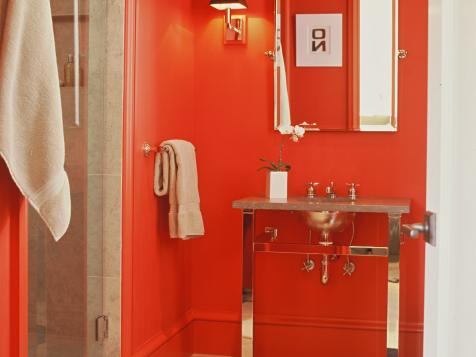 Red Bathroom Decor
