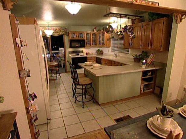 corner kitchen island with seating