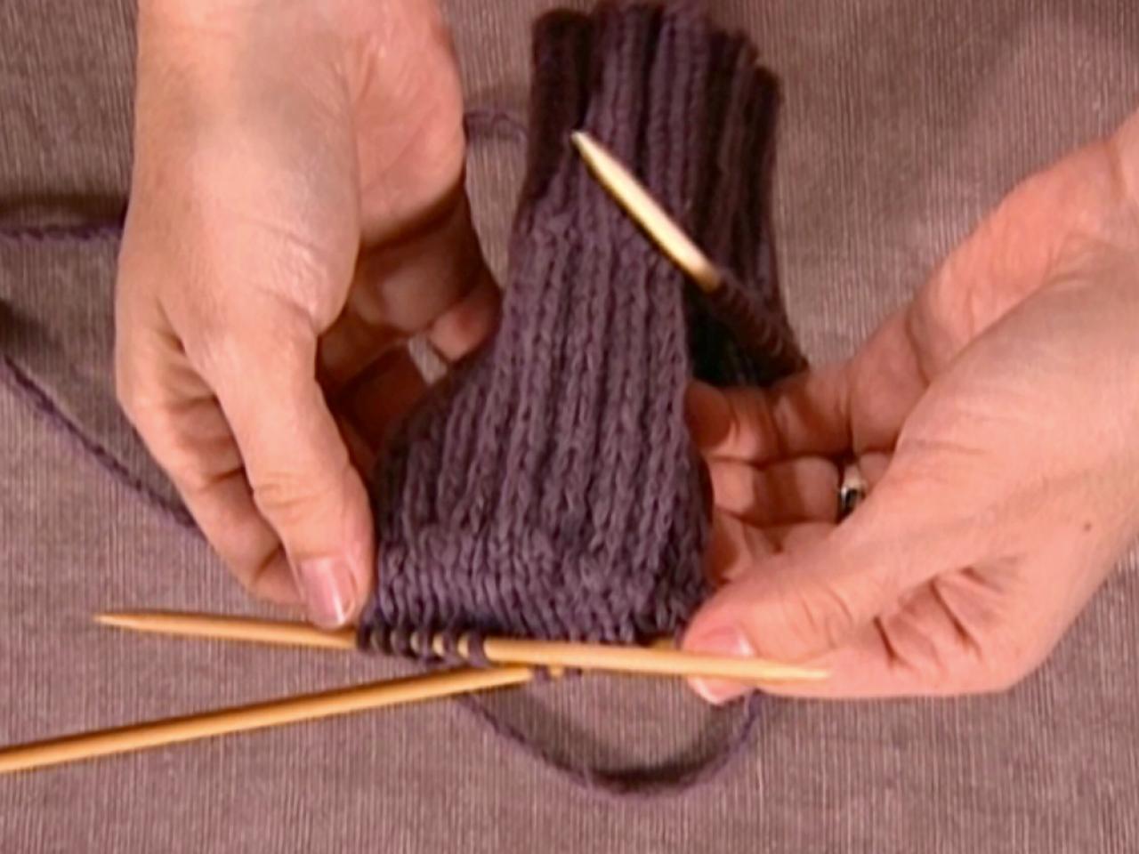 Knitting Socks 101 Heel Cuff And Toe Tips Hgtv