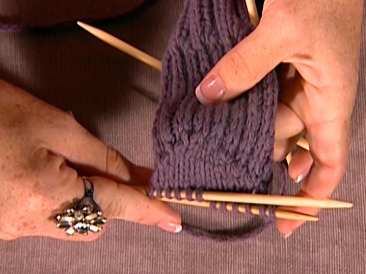 Socks on 9 Circular Knitting Needles, Step-by-Step Knitting Tutorial