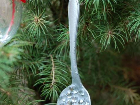 Silver Spoon Christmas Ornament