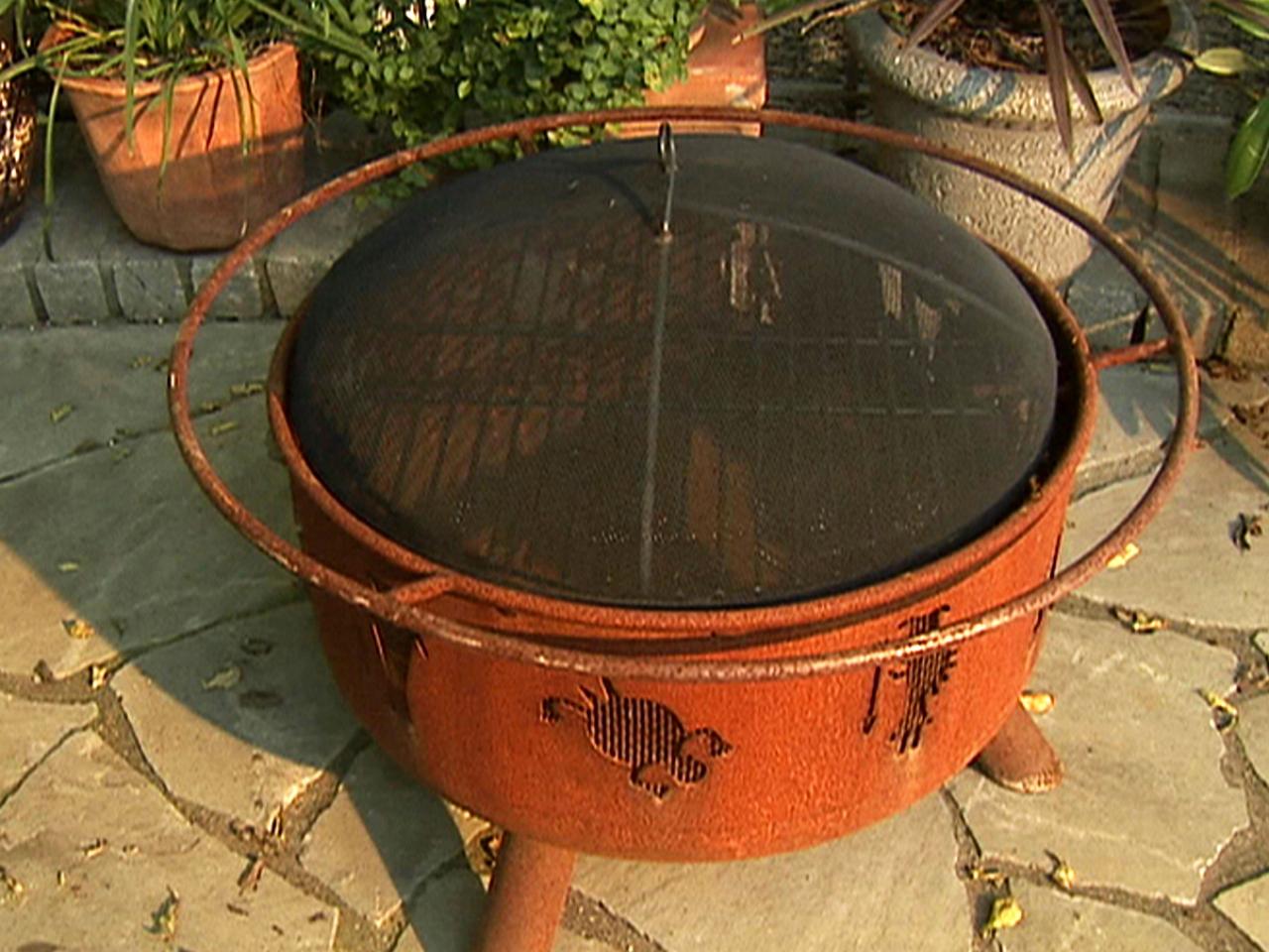 Outdoor Fire Pits And Pit Safety, Fire Pit Made From Propane Tank