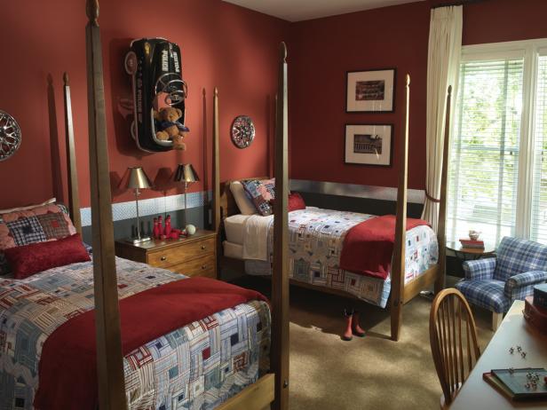 Red Bedroom Ideas Decor Topics Hgtv - Red Decorating Bedroom Ideas
