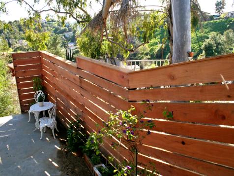 Building a Horizontal Plank Fence
