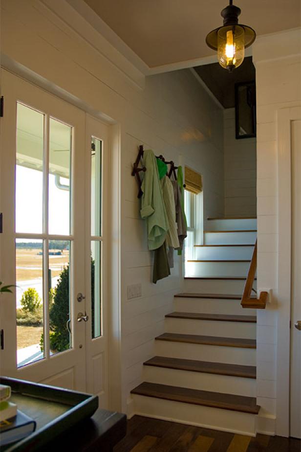 Foyer and Powder Room From HGTV Green Home 2008 | HGTV ...