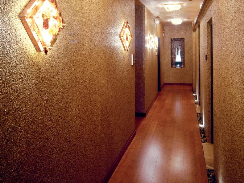 Gold Hallway